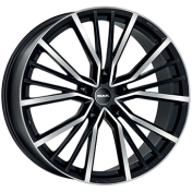 Alu kola MAK UNION, 19x8.5 5x112 ET45, černá lesklá + leštění (zátěžová)