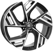 Alu kola MILLE MIGLIA MME-5, 17x7 5x114.3 ET45, černá lesklá