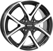 Alu kola MONACO WHEELS 2 CL2, 16x6.5 5x100 ET40, tmavě šedivá (zátěžová)