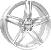 Alu kola MONACO WHEELS GP1, 19x8 5x108 ET45, černá lesklá + leštění