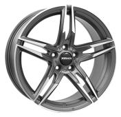Alu kola MONACO WHEELS GP1, 17x7.5 5x112 ET45, černá lesklá + leštění