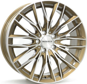 Alu kola MONACO WHEELS GP2, 18x8 5x112 ET35, černá lesklá + leštění