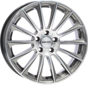 Alu kola MONACO WHEELS MC9, 18x8 5x112 ET45, černá lesklá + leštění