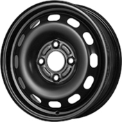 Alu kola MW STEEL STAAL, 16x6.5 5x108 ET52, černá