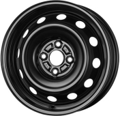 Alu kola MW STEEL STAAL, 16x6.5 5x112 ET48, černá