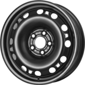 Alu kola MW STEEL STAAL, 15x6 4x100 ET31, černá