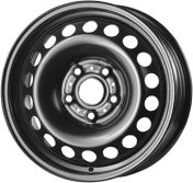 Alu kola MW STEEL STAAL, 17x7 5x120 ET55, stříbrná