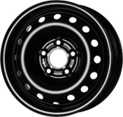 Alu kola MW STEEL STAAL, 15x6 5x114.3 ET35, černá