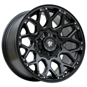 Alu kola Racing Line 3S1108B, 18x9 6x135 ET-6, saténová černá (zátěžová)