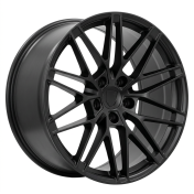 Alu kola Racing Line 3S1324, 20x7.5 5x130 ET32, černá matná (zátěžová)