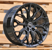 Alu kola Racing Line A1407, 17x7.5 5x108 ET40, černá lesklá