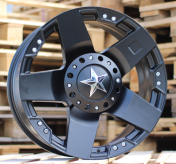 Alu kola Racing Line A5187, 18x9 10x120 ET-12, černá matná (zátěžová)
