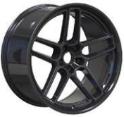 Alu kola Racing Line A5897, 20x9 5x115 ET15, černá matná