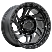 Alu kola Racing Line A6278, 15x8 6x139.7 ET, černá matná (zátěžová)