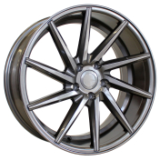 Alu kola Racing Line B1058, 20x10 5x120 ET40, Šedivá