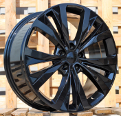 Alu kola Racing Line B1281, 20x8.5 5x108 ET45, černá lesklá (zátěžová)