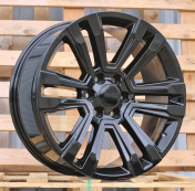 Alu kola Racing Line B1332, 20x9 6x139.7 ET24, černá lesklá (zátěžová)