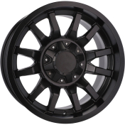 Alu kola Racing Line B1427, 18x9 6x114.3 ET0, černá matná