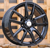 Alu kola Racing Line B1436, 18x8 5x127 ET45, černá lesklá