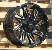 Alu kola Racing Line B1544, 20x9 12x135 ET, černá lesklá (zátěžová)