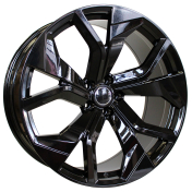 Alu kola Racing Line B1637, 23x10 5x112 ET21, černá lesklá (zátěžová)