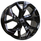 Alu kola Racing Line B1637, 22x10 5x112 ET26, černá lesklá