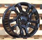 Alu kola Racing Line B1704, 17x7.5 6x139.7 ET25, černá + leštění