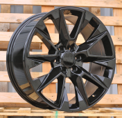 Alu kola Racing Line B1752, 22x9 6x139.7 ET24, černá lesklá (zátěžová)