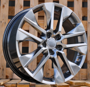 Alu kola Racing Line B2027, 19x7.5 5x114.3 ET40, černá metalíza