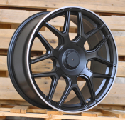 Alu kola Racing Line B5318, 20x8.5 5x130 ET35, saténová černá