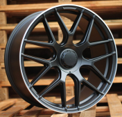 Alu kola Racing Line B5318, 21x10 5x130 ET35, saténová černá (zátěžová)