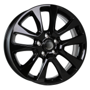 Alu kola Racing Line B5536, 20x8 5x127 ET50, černá + leštění