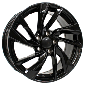 Alu kola Racing Line B5772, 18x7.5 5x100 ET45, černá lesklá