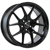 Alu kola Racing Line B5796, 17x7.5 5x120 ET34, černá matná