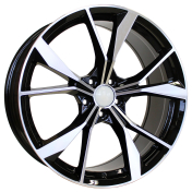 Alu kola Racing Line B5808, 19x8 5x112 ET45, černá lesklá