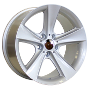 Alu kola Racing Line BK086, 17x9 5x120 ET20, stříbrná