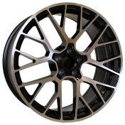 Alu kola Racing Line BK998, 20x9 5x112 ET26, černá + leštění