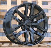Alu kola Racing Line D1444, 20x9 6x139.7 ET28, černá lesklá (zátěžová)