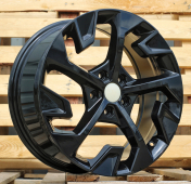 Alu kola Racing Line D1928, 18x7.5 5x114.3 ET51, černá + leštění