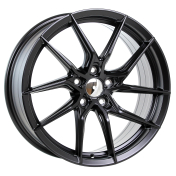 Alu kola Racing Line D2044, 18x8 5x112 ET42, černá matná