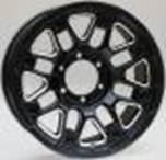 Alu kola Racing Line FBX155, 17x9 6x139.7 ET, černá + leštění