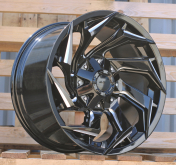 Alu kola Racing Line FBX203, 17x9 6x139.7 ET, černá lesklá (zátěžová)