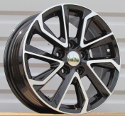 Alu kola Racing Line FE177, 16x7 5x114.3 ET40, černá lesklá