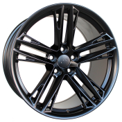 Alu kola Racing Line FR037, 20x11 5x120 ET43, černá matná (zátěžová)