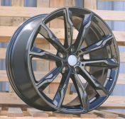 Alu kola Racing Line H3263F, 20x9.5 5x112 ET43, černá + leštění