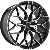Alu kola Racing Line H4101, 19x9.5 5x120 ET40, černá matná