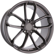 Alu kola Racing Line H5084, 20x11 5x130 ET55, šedivá matná