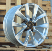 Alu kola Racing Line I0517, 19x8.5 5x114.3 ET38, stříbrná (zátěžová)
