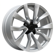Alu kola Racing Line I0517, 19x8.5 5x114.3 ET38, stříbrná (zátěžová)