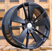 Alu kola Racing Line I5579, 19x8 5x112 ET45, Černá matná + leštění